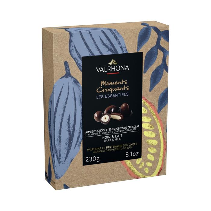 almonds hazelnuts gift box by valrhona