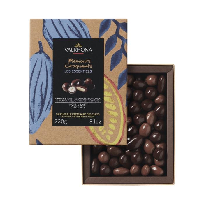 almonds hazelnuts gift box by valrhona