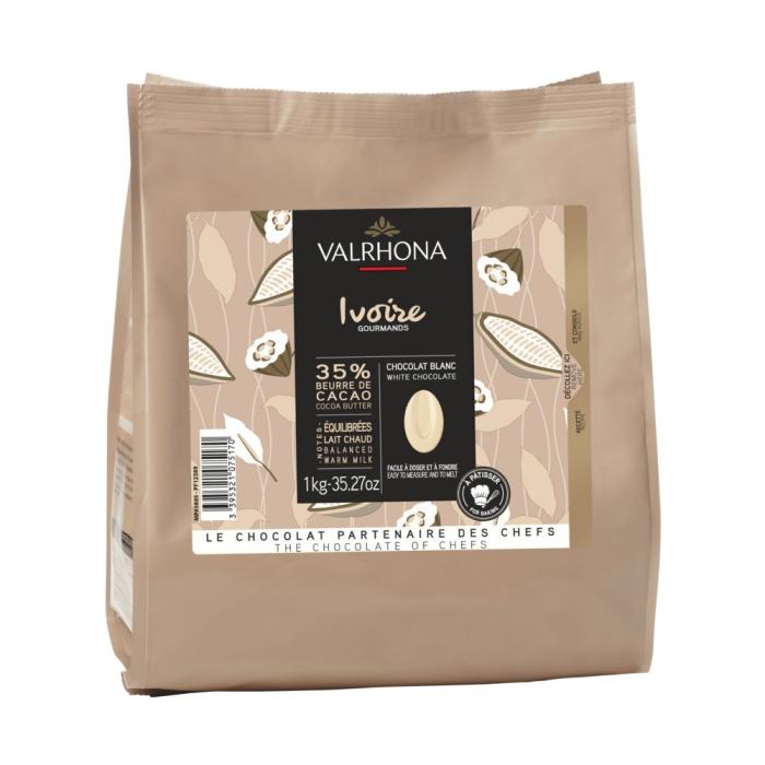 ivoire white 40 by valrhona